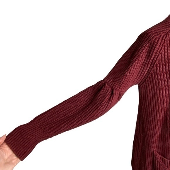 Knitted and Knotted Anthropologie Cardigan Sweater Posie Longline Size S - Picture 5 of 16